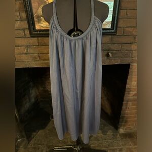 Maison Scotch La Femme Selon Marie blue strappy sundress petite